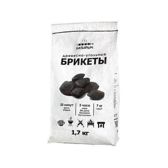 Брикеты древесно-угольные Батырыч 1,7 кг — 2 819 〒 Брикеты древесно-угольные Батырыч 1,7 кг — 2 819 〒 | Купить с доставкой