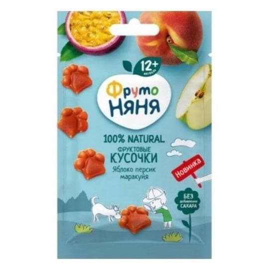 КУСОЧКИ ФРУКТОВЫЕ ФН ЯБЛОКО/ПЕРСИК/МАРАКУЙЯ 15Г — 500 〒 КУСОЧКИ ФРУКТОВЫЕ ФН ЯБЛОКО/ПЕРСИК/МАРАКУЙЯ 15Г — 500 〒 | Купить с доставкой