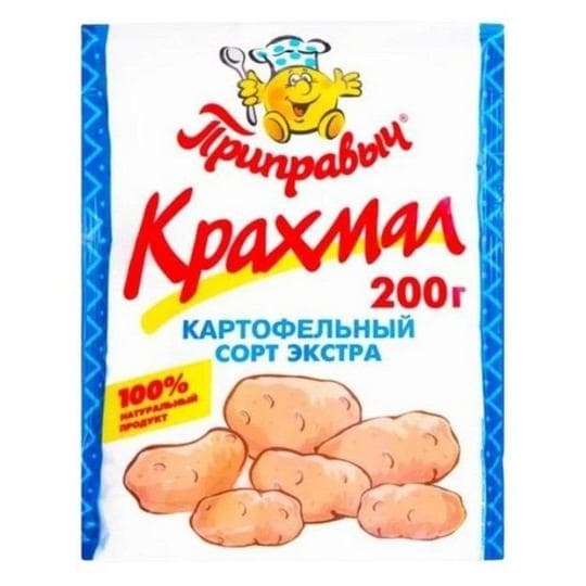 Крахмал Приправыч картофельный 200гр — 817 〒 Крахмал Приправыч картофельный 200гр — 817 〒 | Купить с доставкой