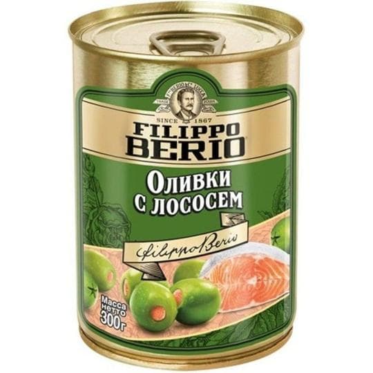 ОЛИВКИ FILIPPO BERIO С ЛОСОСЕМ 300ГР — 1 805 〒 ОЛИВКИ FILIPPO BERIO С ЛОСОСЕМ 300ГР — 1 805 〒 | Купить с доставкой