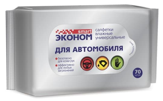 Влажные салфетки SMART, 70шт — 719 〒 Влажные салфетки SMART, 70шт — 719 〒 | Купить с доставкой