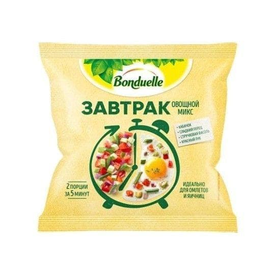 Овощной микс "Завтрак" с кабачком BONDUELLE 400 гр — 1 079 〒 Овощной микс "Завтрак" с кабачком BONDUELLE 400 гр — 1 079 〒 | Купить с доставкой