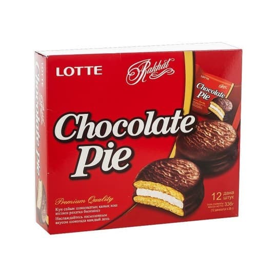 336Г LOTTE CHOCOLA PIE (12ШТ) — 1 320 〒 336Г LOTTE CHOCOLA PIE (12ШТ) — 1 320 〒 | Купить с доставкой