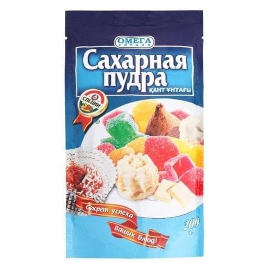 Сахарная пудра 200 гр — 395 〒 Сахарная пудра 200 гр — 395 〒 | Купить с доставкой