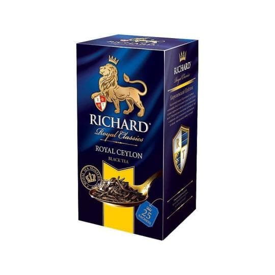 ЧАЙ RICHARD ROYAL CEYLON ЧЕРН 2ГХ25ШТ ПАК — 1 139 〒 ЧАЙ RICHARD ROYAL CEYLON ЧЕРН 2ГХ25ШТ ПАК — 1 139 〒 | Купить с доставкой