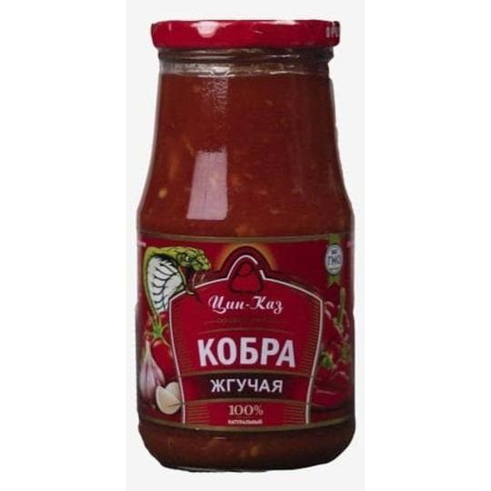 Соус томатный Цин-Каз кобра жгучая 500 г — 769 〒 Соус томатный Цин-Каз кобра жгучая 500 г — 769 〒 | Купить с доставкой