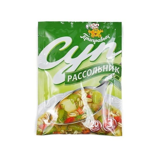 Суп ПРИПРАВЫЧ Рассольник 60гр — 280 〒 Суп ПРИПРАВЫЧ Рассольник 60гр — 280 〒 | Купить с доставкой