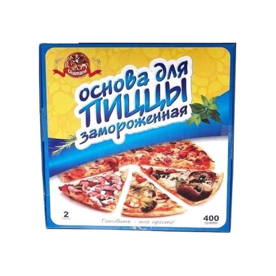 Основа для пиццы Diamant, 0,4 кг. — 846 〒 Основа для пиццы Diamant, 0,4 кг. — 846 〒 | Купить с доставкой