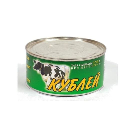 Тушёнка говяжья КУБЛЕЙ 325 гр — 1 830 〒 Тушёнка говяжья КУБЛЕЙ 325 гр — 1 830 〒 | Купить с доставкой