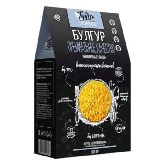 БУЛГУР TOPLIFE 300ГР — 1 710 〒 БУЛГУР TOPLIFE 300ГР — 1 710 〒 | Купить с доставкой