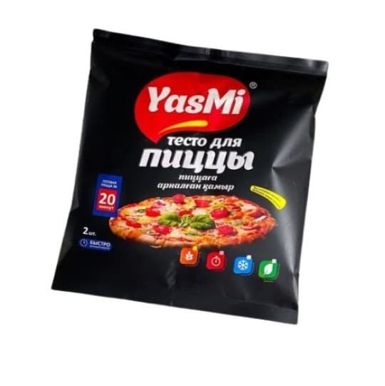 ТЕСТО ДЛЯ ПИЦЦЫ YASMI 500ГР — 1 355 〒 ТЕСТО ДЛЯ ПИЦЦЫ YASMI 500ГР — 1 355 〒 | Купить с доставкой