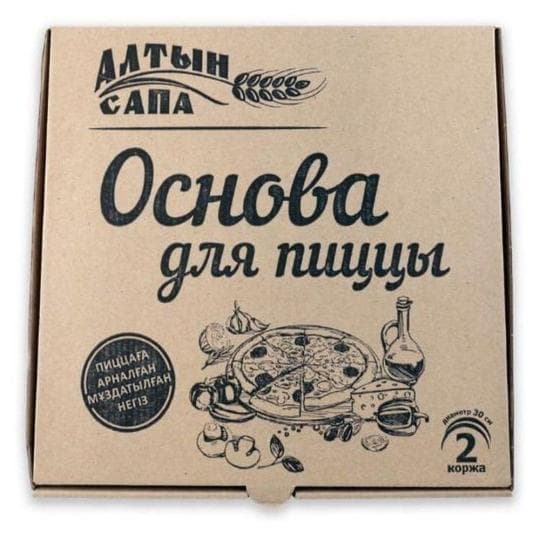 Основа для пиццы АЛТЫН САПА 550 гр — 967 〒 Основа для пиццы АЛТЫН САПА 550 гр — 967 〒 | Купить с доставкой