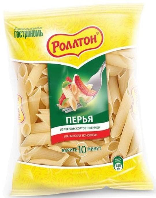 Макароны Роллтон перья 400 г — 409 〒 Макароны Роллтон перья 400 г — 409 〒 | Купить с доставкой