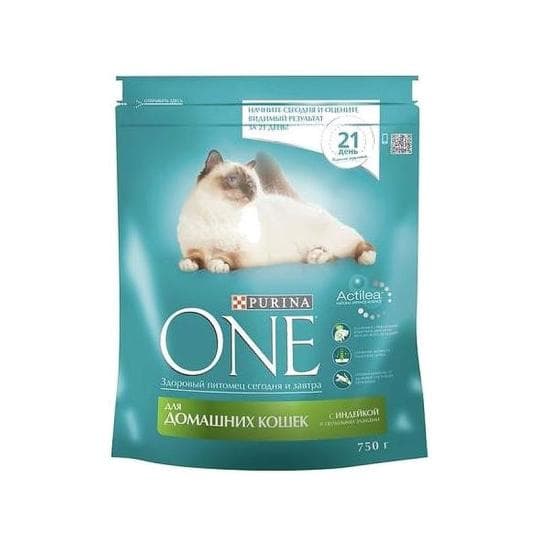 Сухой корм Purina ONE для домашних кошек с индейкой и цельными злаками, Пакет, 750 г — 2 159 〒 Сухой корм Purina ONE для домашних кошек с индейкой и цельными злаками, Пакет, 750 г — 2 159 〒 | Купить с доставкой