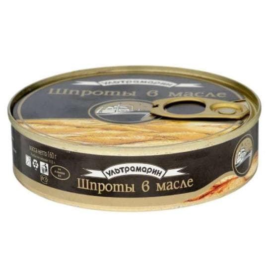 160Г ШПРОТ В МАС ИЗ БАЛТ КИЛЬК — 1 309 〒 160Г ШПРОТ В МАС ИЗ БАЛТ КИЛЬК — 1 309 〒 | Купить с доставкой