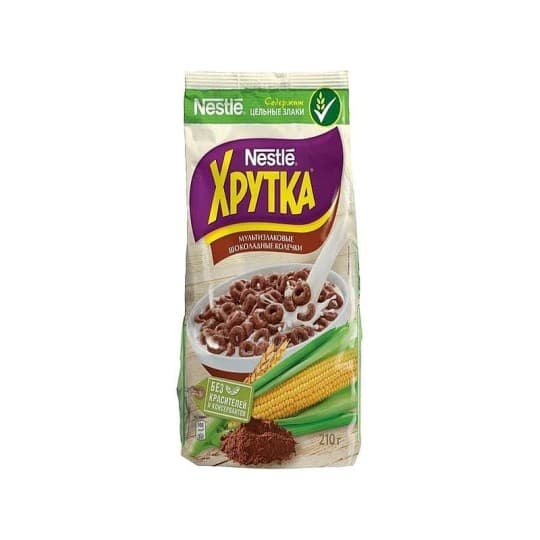 Завтрак готовый Хрутка шоколадные колечки 210 г — 1 030 〒 Завтрак готовый Хрутка шоколадные колечки 210 г — 1 030 〒 | Купить с доставкой
