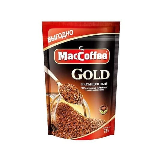 Кофе растворимый MacCoffee Gold 75 г — 2 350 〒 Кофе растворимый MacCoffee Gold 75 г — 2 350 〒 | Купить с доставкой