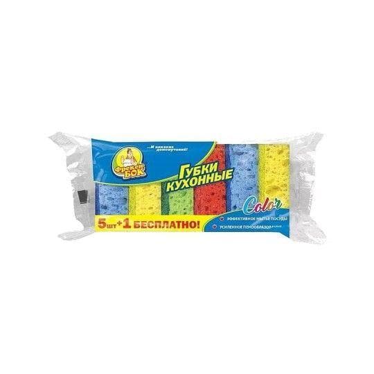 Губка кухонная Фрекен Бок Color 5+1 шт — 775 〒 Губка кухонная Фрекен Бок Color 5+1 шт — 775 〒 | Купить с доставкой