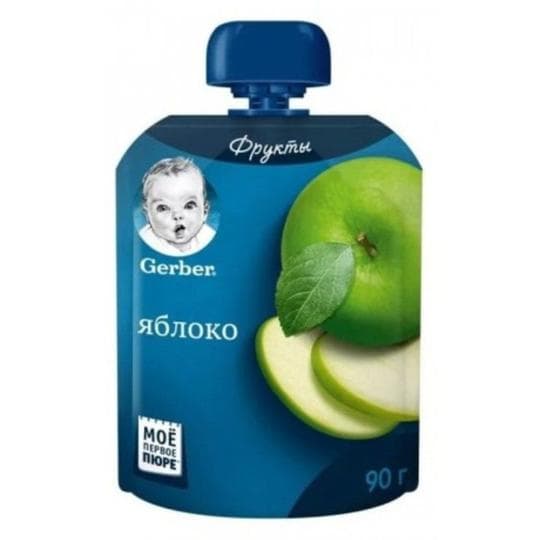 ПЮРЕ ФРУКТОВОЕ GERBER СПЕЛОЕ ЯБЛОКО 4МЕС 90ГР — 875 〒 ПЮРЕ ФРУКТОВОЕ GERBER СПЕЛОЕ ЯБЛОКО 4МЕС 90ГР — 875 〒 | Купить с доставкой