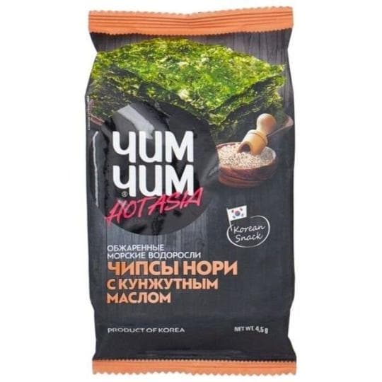 ЧИПСЫ ЧИМ ЧИМ НОРИ КУНЖУТ 4,5Г — 669 〒 ЧИПСЫ ЧИМ ЧИМ НОРИ КУНЖУТ 4,5Г — 669 〒 | Купить с доставкой