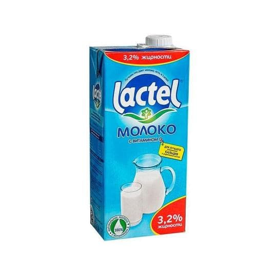 Молоко "Lactel" 3,2% 1л — 860 〒 Молоко "Lactel" 3,2% 1л — 860 〒 | Купить с доставкой
