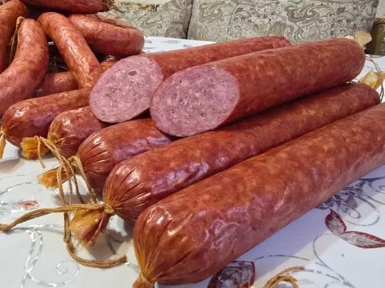 Колбаса домашняя ассорти (80% говядина, 10%курица, 10%свинина) — 5 460 〒 Колбаса домашняя ассорти (80% говядина, 10%курица, 10%свинина) — 5 460 〒 | Купить с доставкой