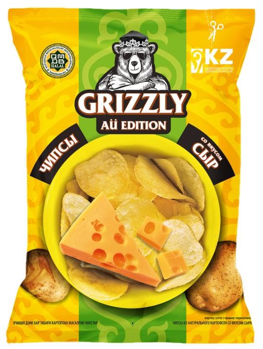 ЧИПСЫ GRIZZLY СО ВКУСОМ СЫРА 100 ГР — 649 〒 ЧИПСЫ GRIZZLY СО ВКУСОМ СЫРА 100 ГР — 649 〒 | Купить с доставкой