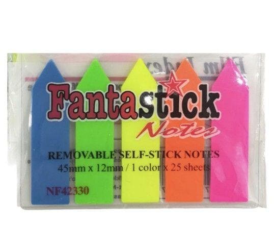 Стикеры FantaStik 5 цветов 25 штук каждого — 195 〒 Стикеры FantaStik 5 цветов 25 штук каждого — 195 〒 | Купить с доставкой
