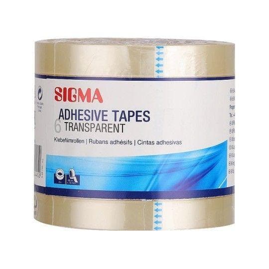 6ШТ СКОТЧ КАНЦ 15ММ*66М SIGMA — 1 999 〒 6ШТ СКОТЧ КАНЦ 15ММ*66М SIGMA — 1 999 〒 | Купить с доставкой