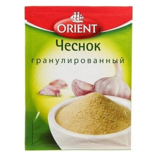 ЧЕСНОК ORIENT ГРАНУЛИРОВАННЫЙ 12ГР — 430 〒 ЧЕСНОК ORIENT ГРАНУЛИРОВАННЫЙ 12ГР — 430 〒 | Купить с доставкой