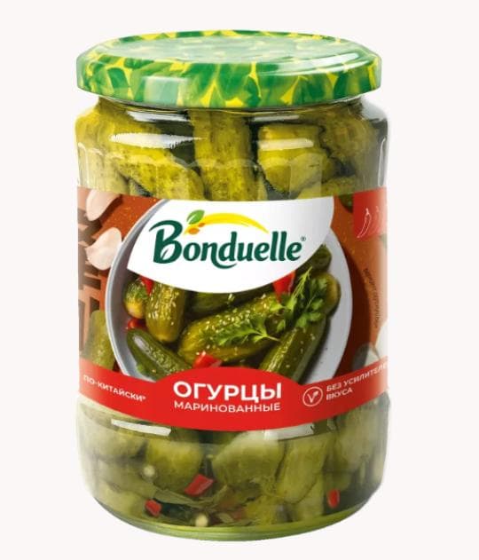 ОГУРЦЫ МАРИНОВАННЫЕ BONDUELLE ПО-КИТАЙСКИ 500 МЛ — 1 489 〒 ОГУРЦЫ МАРИНОВАННЫЕ BONDUELLE ПО-КИТАЙСКИ 500 МЛ — 1 489 〒 | Купить с доставкой