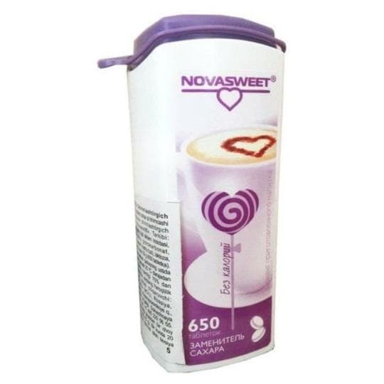 Заменитель сахара Novasweet таблетки 650 шт — 1 529 〒 Заменитель сахара Novasweet таблетки 650 шт — 1 529 〒 | Купить с доставкой