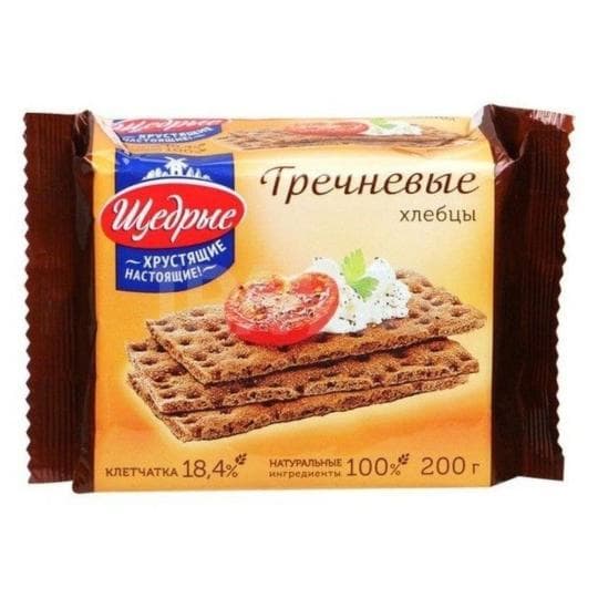 Хлебцы хрустящие гречневые Щедрые, 200 гр. — 1 110 〒 Хлебцы хрустящие гречневые Щедрые, 200 гр. — 1 110 〒 | Купить с доставкой