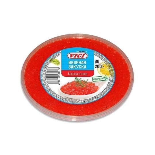 VICI| Икра красная альгиновая «Икорная закуска» 200 г — 1 130 〒 VICI| Икра красная альгиновая «Икорная закуска» 200 г — 1 130 〒 | Купить с доставкой