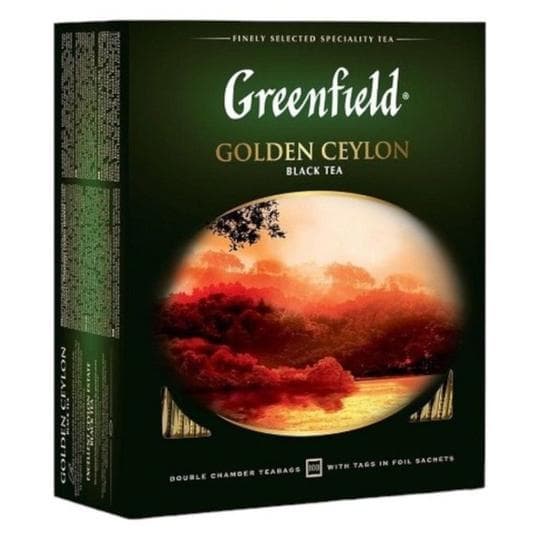 GREENFIELD|чай черный "GOLDEN CEYLON" 100 штук — 4 669 〒 GREENFIELD|чай черный "GOLDEN CEYLON" 100 штук — 4 669 〒 | Купить с доставкой