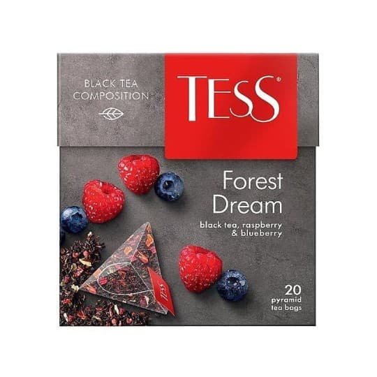 TESS| Чай черный пакетированный "FOREST DREAM " 20пак — 970 〒 TESS| Чай черный пакетированный "FOREST DREAM " 20пак — 970 〒 | Купить с доставкой