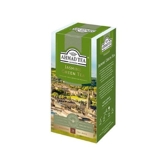 AHMAD TEA| чай зеленый с жасмином 25 пакетиков — 1 169 〒 AHMAD TEA| чай зеленый с жасмином 25 пакетиков — 1 169 〒 | Купить с доставкой