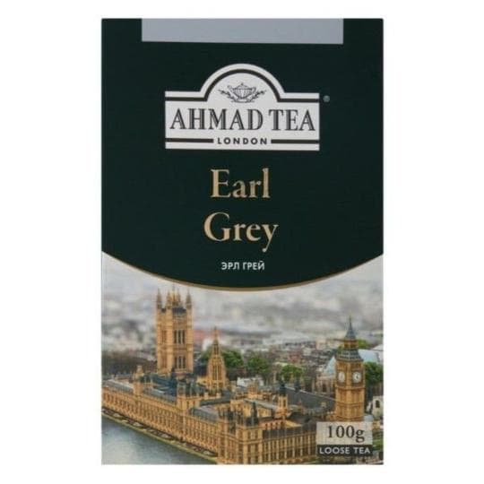 AHMAD TEA| чай черный "EARL GREY" 100 г — 1 459 〒 AHMAD TEA| чай черный "EARL GREY" 100 г — 1 459 〒 | Купить с доставкой