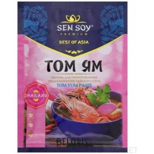Основа для супа Sen Soy том ям 80 г — 955 〒 Основа для супа Sen Soy том ям 80 г — 955 〒 | Купить с доставкой