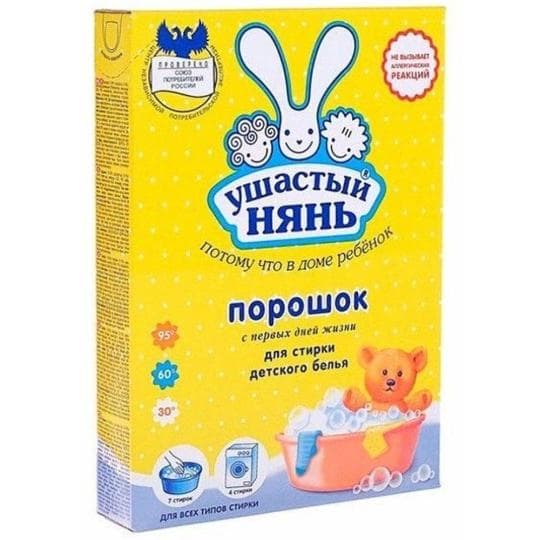 Стиральный порошок УШАСТЫЙ НЯНЬ, 400г — 669 〒 Стиральный порошок УШАСТЫЙ НЯНЬ, 400г — 669 〒 | Купить с доставкой