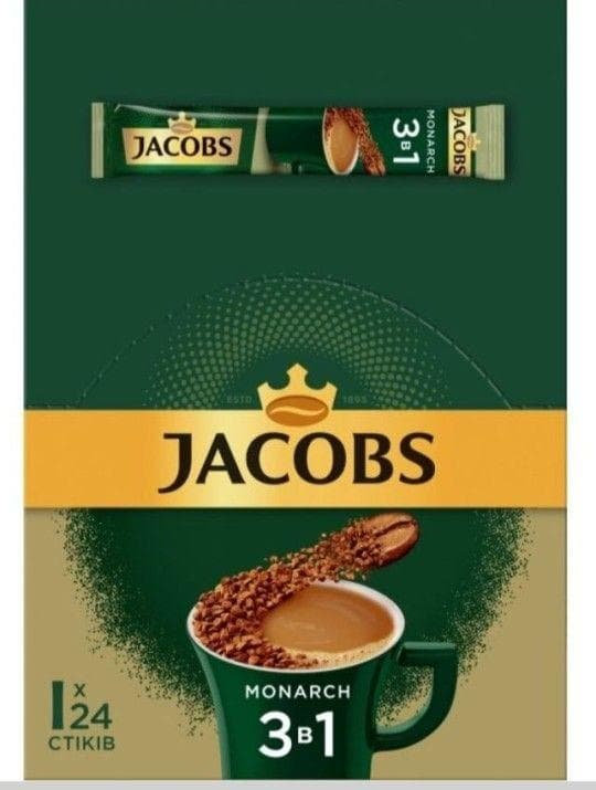Кофейный напиток Jacobs Monarch 3в1. 24 шт — 2 600 〒 Кофейный напиток Jacobs Monarch 3в1. 24 шт — 2 600 〒 | Купить с доставкой