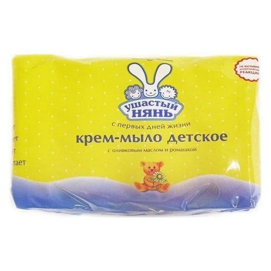 УШАСТЫЙ НЯНЬ Мыло-крем детское с оливковым маслом и ромашкой 4 шт — 1 415 〒 УШАСТЫЙ НЯНЬ Мыло-крем детское с оливковым маслом и ромашкой 4 шт — 1 415 〒 | Купить с доставкой
