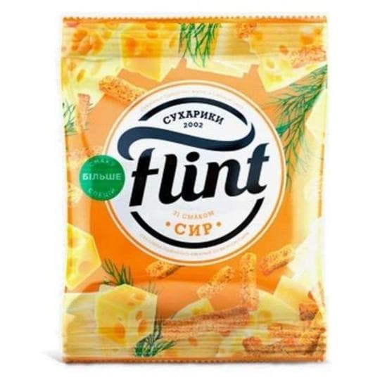 Сухарики Flint со вкусом сыра 190 г — 607 〒 Сухарики Flint со вкусом сыра 190 г — 607 〒 | Купить с доставкой