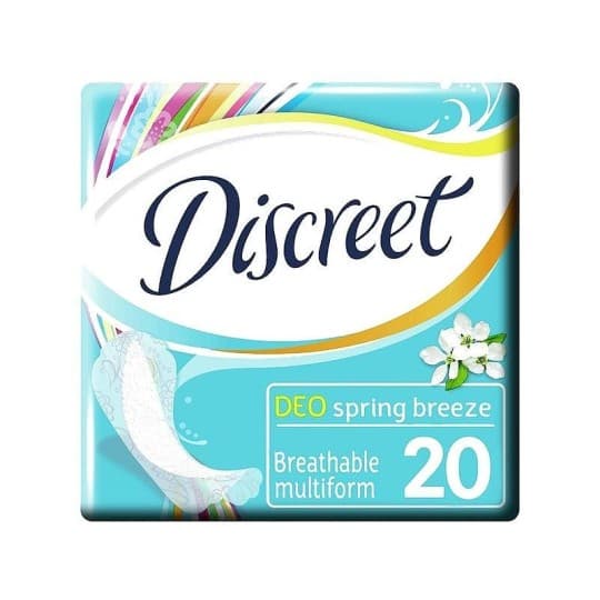 Discreet Multiform Весенний Бриз Ежедневные Прокладки 20 шт — 650 〒 Discreet Multiform Весенний Бриз Ежедневные Прокладки 20 шт — 650 〒 | Купить с доставкой