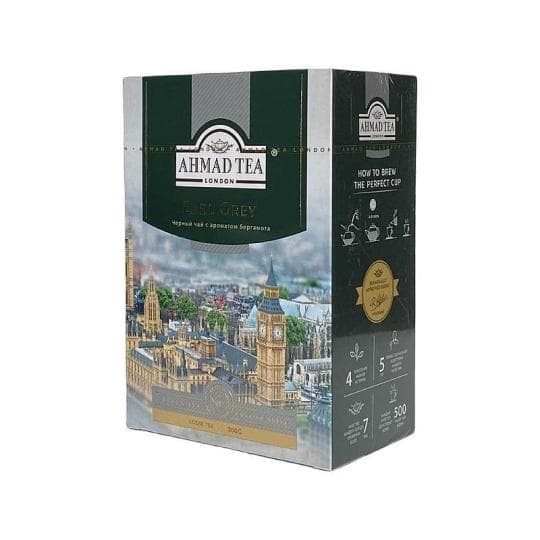 AHMAD TEA| черный чай c бергамотом "EARL GREY" 200 г — 1 899 〒 AHMAD TEA| черный чай c бергамотом "EARL GREY" 200 г — 1 899 〒 | Купить с доставкой
