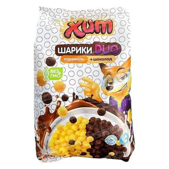 ФИГУРНЫЕ ЗАВТРАКИ ХИТ ШАРИКИ DUO КАРАМЕЛЬНЫЕ+ШОКОЛАДНЫЕ 200ГР — 549 〒 ФИГУРНЫЕ ЗАВТРАКИ ХИТ ШАРИКИ DUO КАРАМЕЛЬНЫЕ+ШОКОЛАДНЫЕ 200ГР — 549 〒 | Купить с доставкой