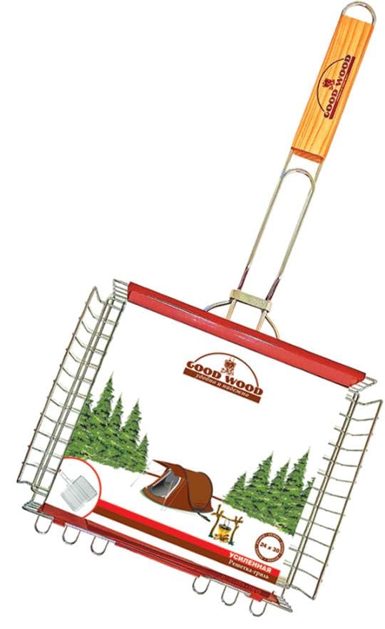 GOOD WOOD РЕШЕТКА-ГРИЛЬ ОБЪЕМНАЯ — 6 129 〒 GOOD WOOD РЕШЕТКА-ГРИЛЬ ОБЪЕМНАЯ — 6 129 〒 | Купить с доставкой