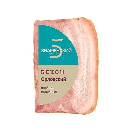 Бекон Знаменский орловский варено-копченый 350 г — 1 725 〒 Бекон Знаменский орловский варено-копченый 350 г — 1 725 〒 | Купить с доставкой