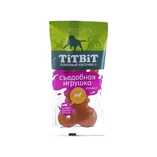 Игрушка съедобная для собак средних пород Titbit косточка с ягненком 67 г — 1 019 〒 Игрушка съедобная для собак средних пород Titbit косточка с ягненком 67 г — 1 019 〒 | Купить с доставкой