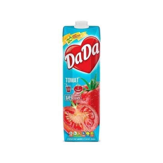 DaDa| Сок томатный 1л — 910 〒 DaDa| Сок томатный 1л — 910 〒 | Купить с доставкой